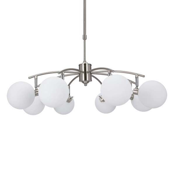 Ghost Lampa Wisząca Satynowy 8X40W G9 Klosz Biały Candellux