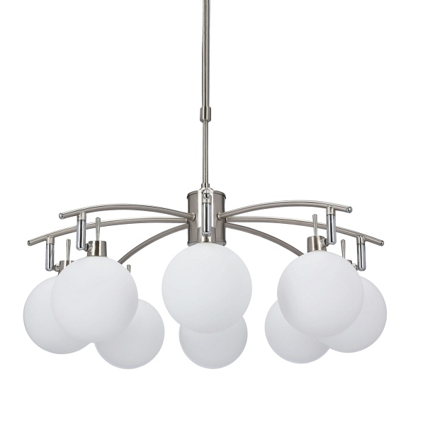 Ghost Lampa Wisząca Satynowy 8X40W G9 Klosz Biały Candellux