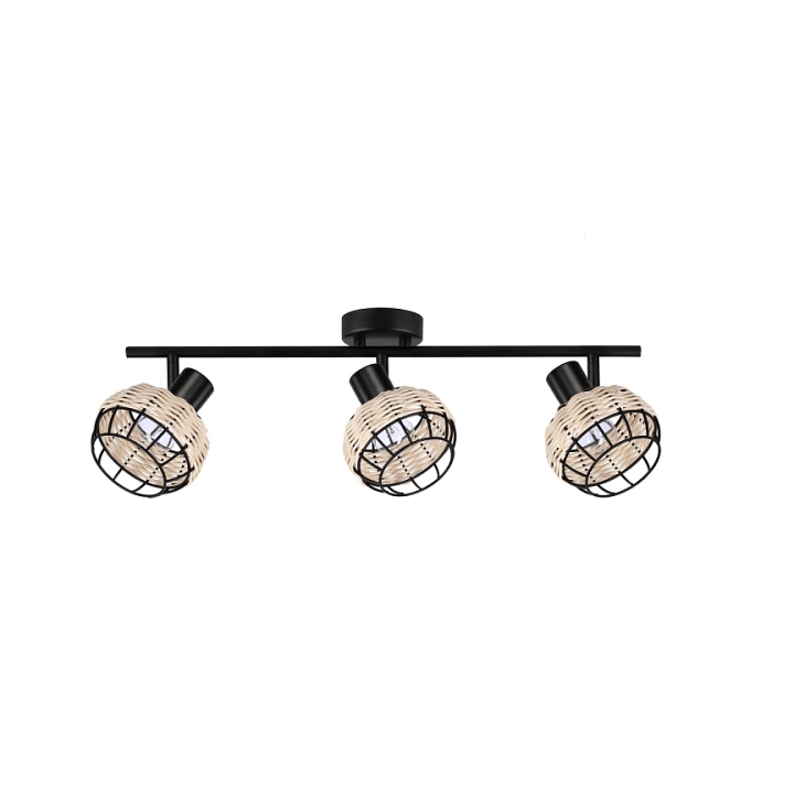 Listwa sufitowa Juicy czarna czarna 3x40w - Candellux