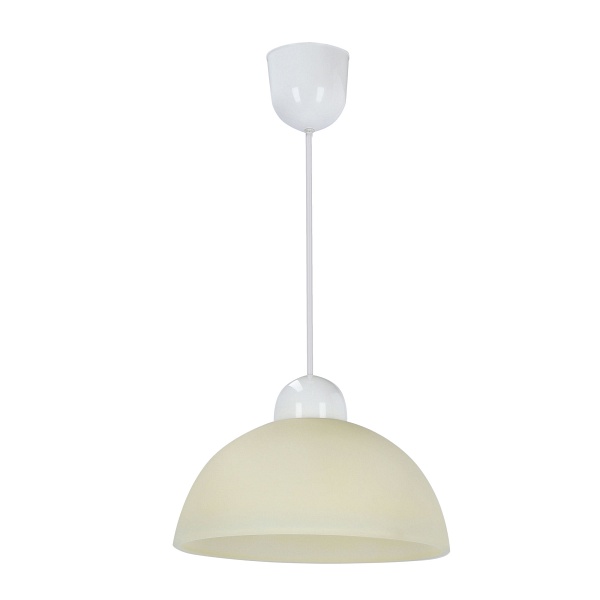 Vanilia Lampa Wisząca 18 1X60W E27 Klosz Kremowy Candellux
