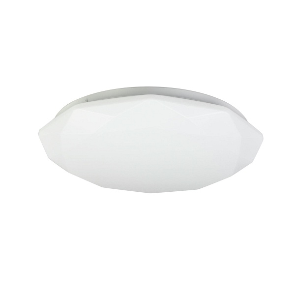 Baldo Lampa Sufitowa Plafon 21Cm 12W Led 4000K Klosz Biały Candellux