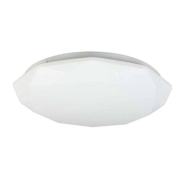 Baldo Lampa Sufitowa Plafon 33,5Cm 24W Led 4000K Klosz Biały Candellux