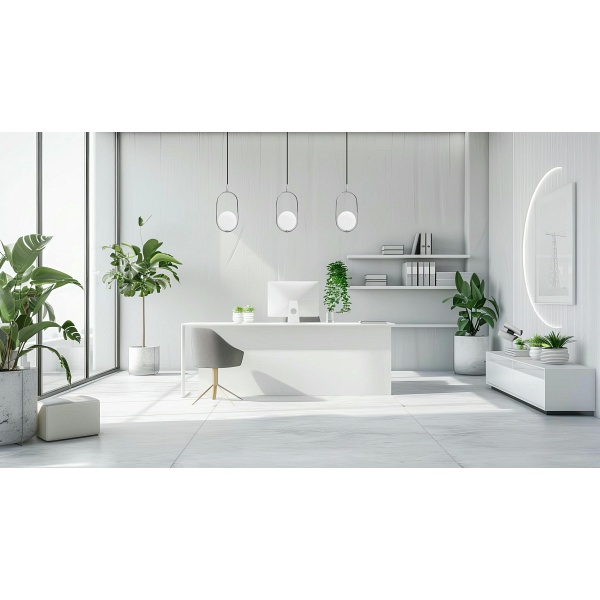 Cordel Lampa Wisząca Chromowy 1X20W G9 Klosz Biały Candellux