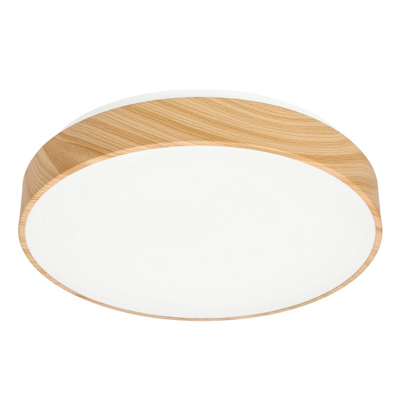 Figaro Lampa Sufitowa Plafon Drew. 24W Led 3000/4500/6000K 38Cm Kl. Biały, Pilot Candellux