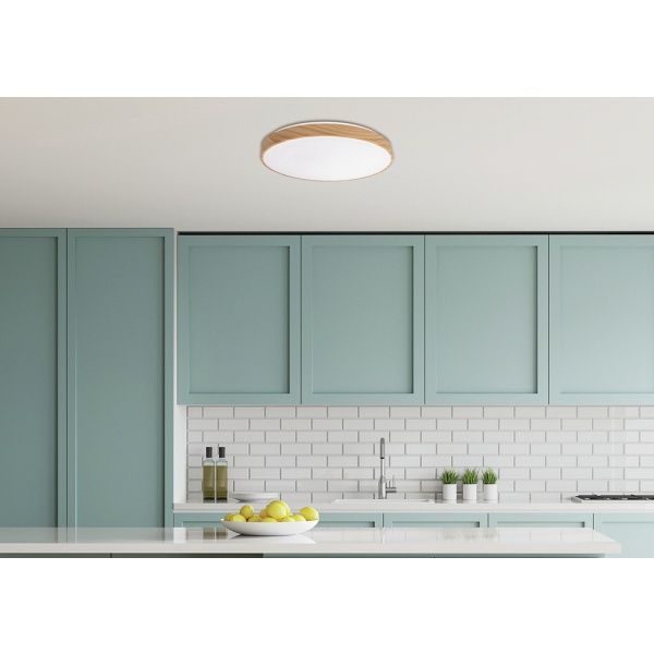 Figaro Lampa Sufitowa Plafon Drew. 24W Led 3000/4500/6000K 38Cm Kl. Biały, Pilot Candellux