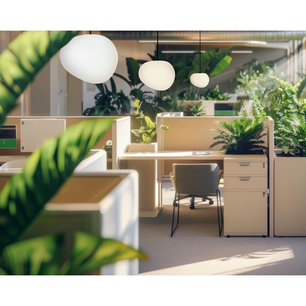 Stones Lampa Wisząca Czarny 30Cm 1X40W E27 Klosz Biały Candellux