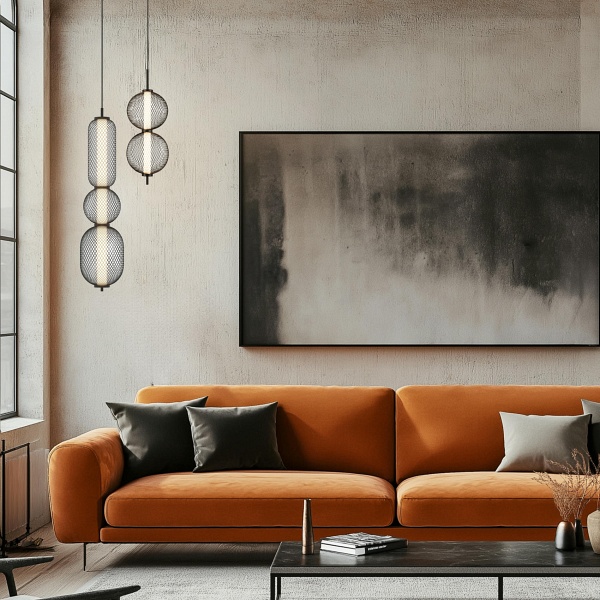 Puma Lampa Wisząca 14Cm Czarny 10W Led 3000K Klosz Biały Candellux