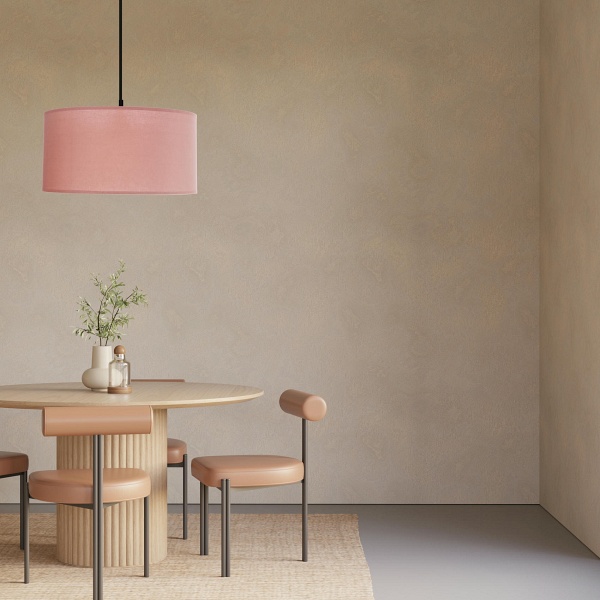 Shanti Lampa Wisz¹Ca Czarny 1X40 E27 Aba¿Ur Jasny Wrzosowy Candellux