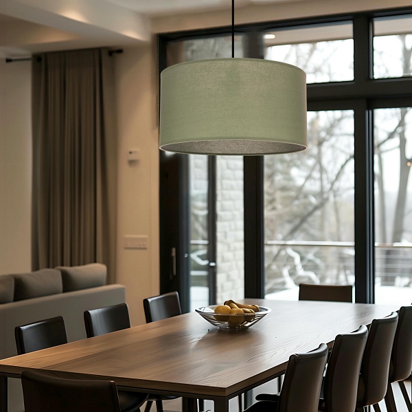 Shanti Lampa Wisz¹Ca Czarny 1X40 E27 Aba¿Ur Miêtowy Candellux