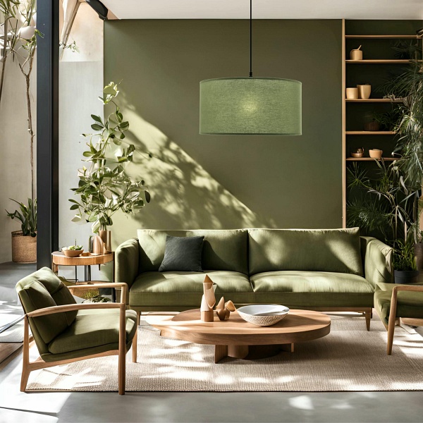 Shanti Lampa Wisz¹Ca Czarny 1X40 E27 Aba¿Ur Miêtowy Candellux