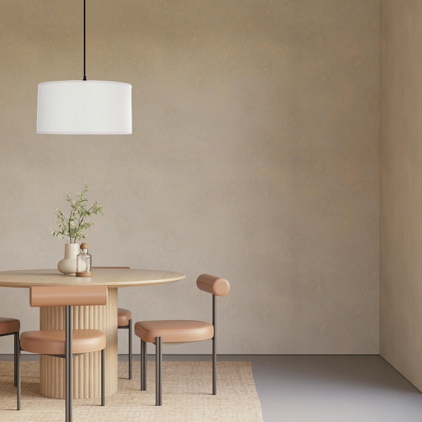 Shanti Lampa Wisz¹Ca Czarny 1X40W E27 Aba¿Ur Szary Candellux