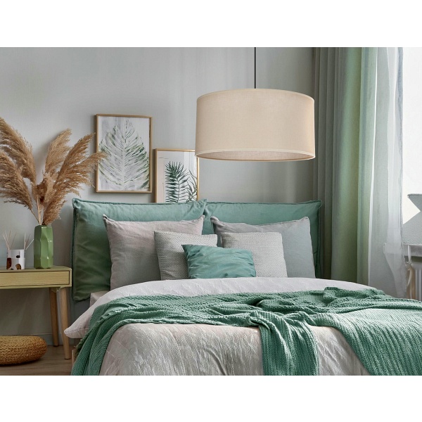 Shanti Lampa Wisz¹Ca Czarny 1X40W E27 Aba¿Ur Be¿Owy Candellux