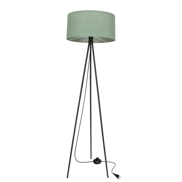 Shanti Lampa Pod³Ogowa Czarny 1X40W E27 Aba¿Ur Miêtowy Candellux