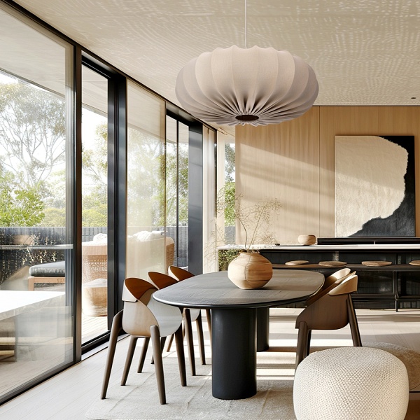 Cafee' Lampa Wisz¹Ca 66Cm Bia³Y 1X40W E27 Aba¿Ur Frappe Candellux