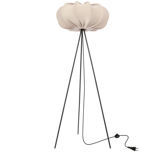 Cafee' Lampa Pod³Ogowa Czarny 1X40W E27 Aba¿Ur 52/23 Frappe Candellux