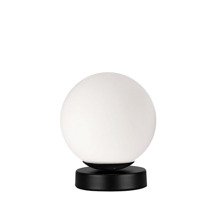 Lampka biurkowa Calari czarna z białym stylowa nocna gabinetu 1x40w - Candellux