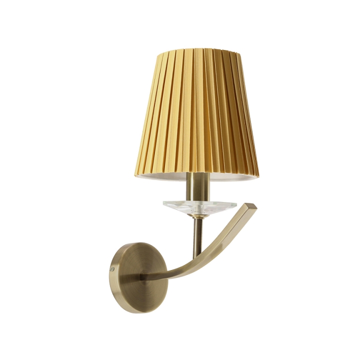 Kinkiet Vitoria patynowy miodowy styl retro rustykalny nad lustro 1x40w - Candellux
