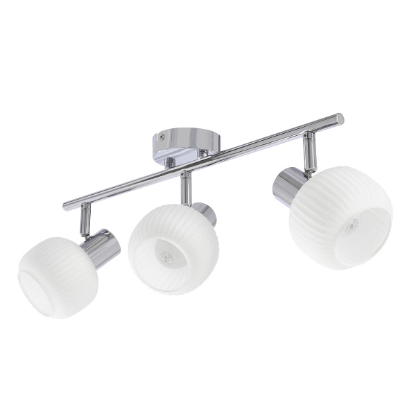 Lampa sufitowa Andrus srebrna 3x40w - Candellux