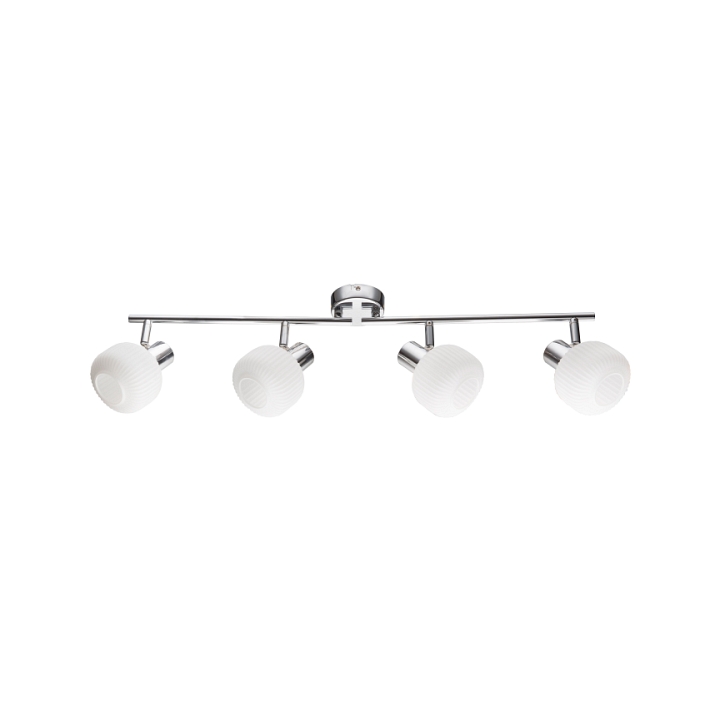 Lampa sufitowa Andrus srebrna oświetleniowa 4x40w - Candellux