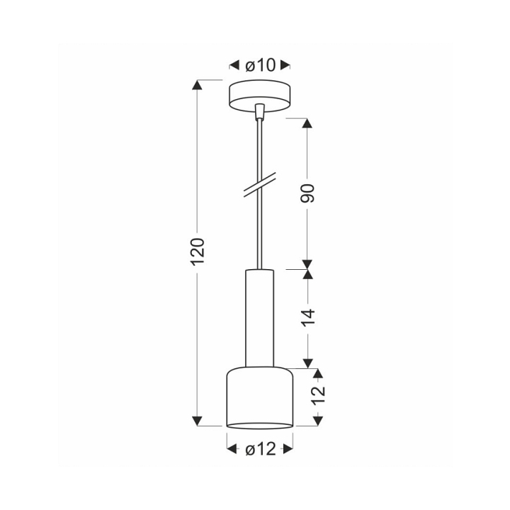Lampa wisząca Alberto mosiężna bursztynowa 1x40w - Candellux