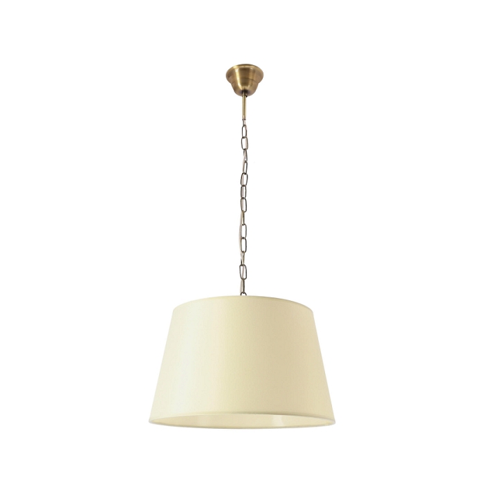 Lampa wisząca Pyros 38 patynowa kremowa 1x40w - Candellux