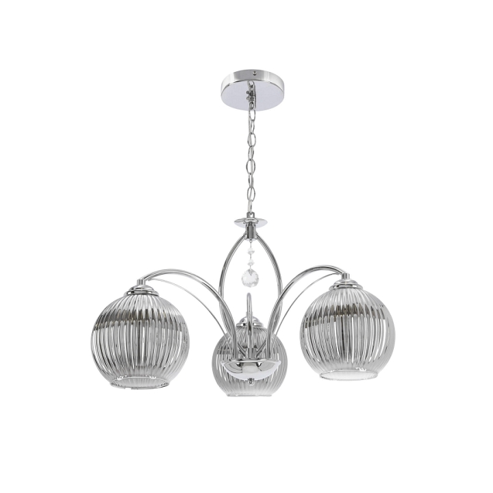 Lampa wisząca Sierra chromowa chromowa 3x40w - Candellux
