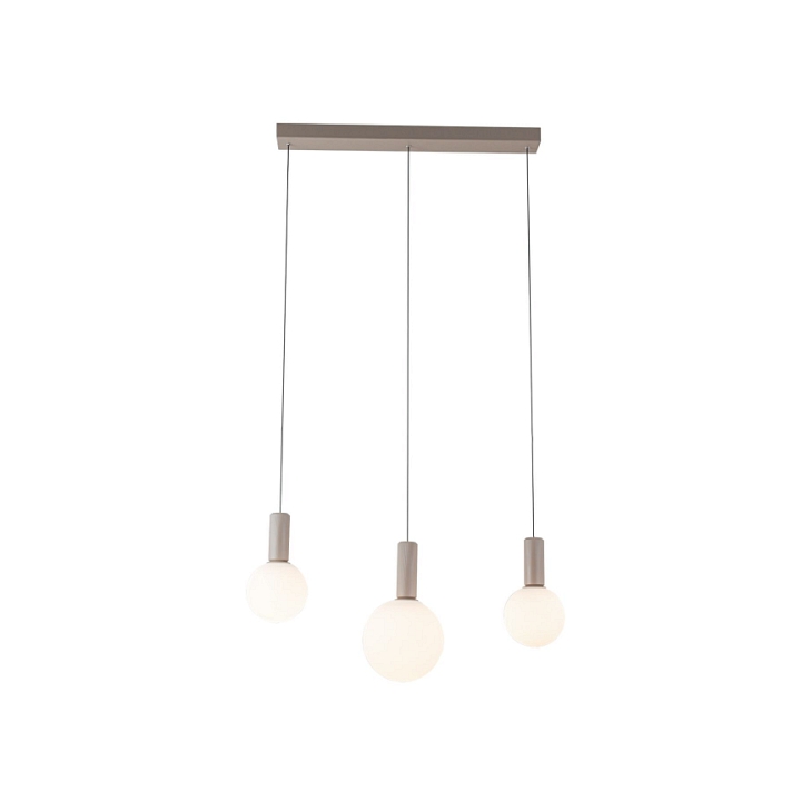 Lampa wisząca Testa beżowy biała 3x10w - Candellux