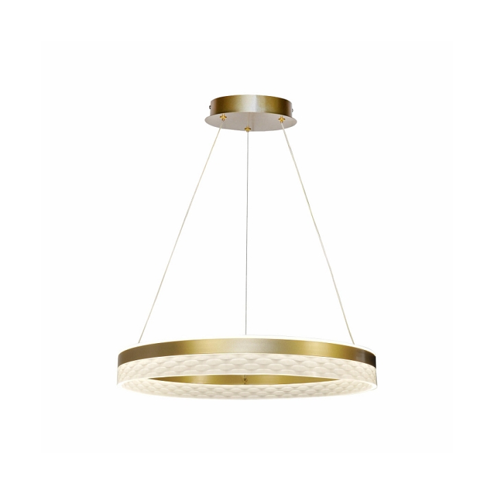Lampa wisząca Gloris 3000 kawowy kryształki bezbarwne 36w - Candellux