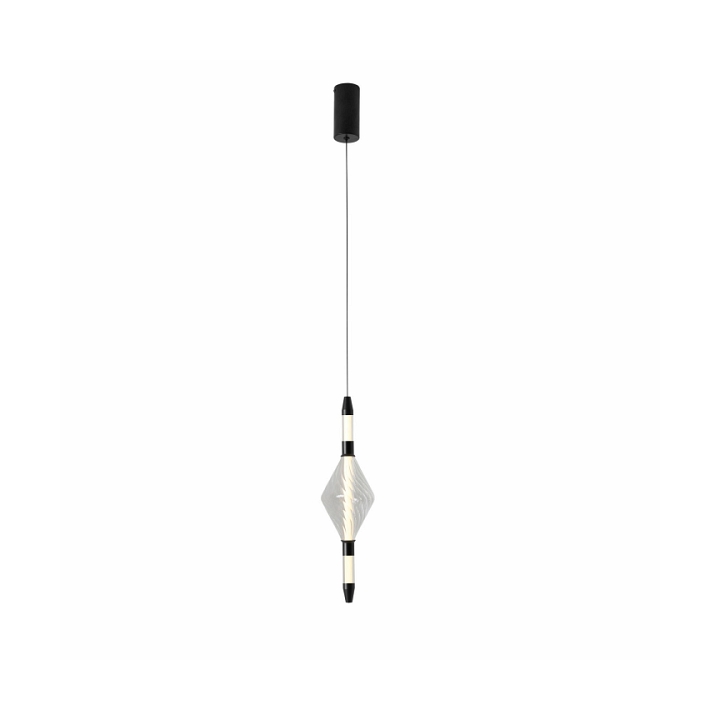 Lampa wisząca Vita czarna bezbarwna 5w - Candellux