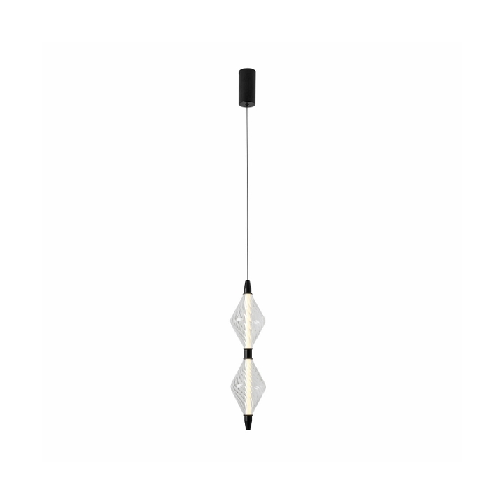 Lampa wisząca Vita czarna x bezbarwna 5w - Candellux