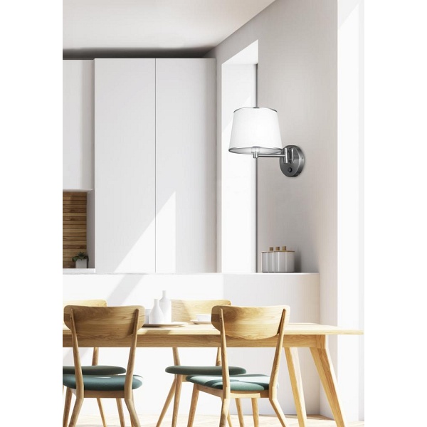 Ibis Lampa Kinkiet 1X40W E14 Satyna Candellux