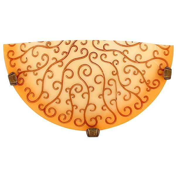 Oleander Lampa Sufitowa Plafon1/2 Zolty 1X60W E27 Promocja Candellux