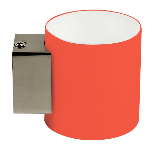 Lampa Simonet Kinkiet 1X40W G9 Walcowy Pomarańcz Candellux