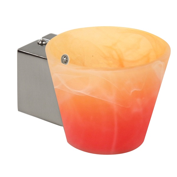 Lampa Simonet Kinkiet Pojedyńczy G9 40W Stożek Tęczowy Candellux