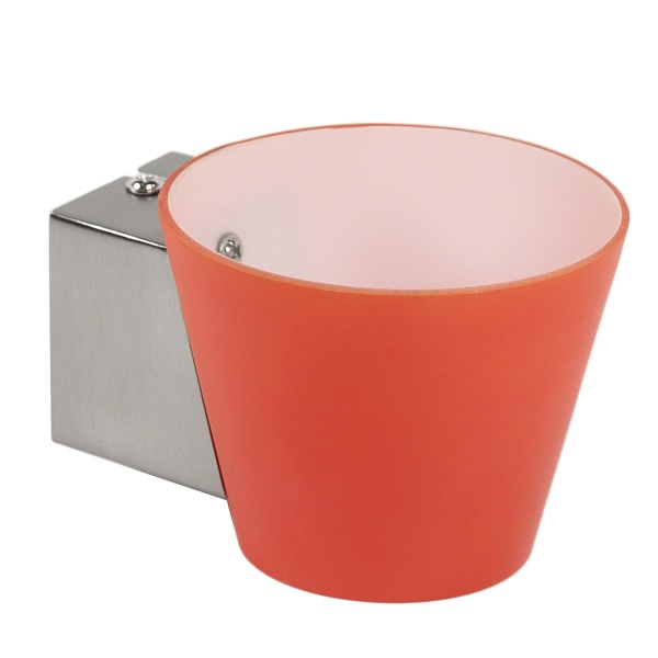 Lampa Simonet Kinkiet Pojedyńczy 40W G9 Stożek Pomarańcz Candellux