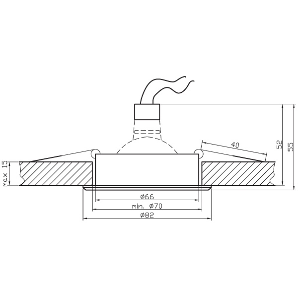 Ua-01 Sng Mr16 Sat Złoto Opr.stropowa Uchylna Aluminium Candellux