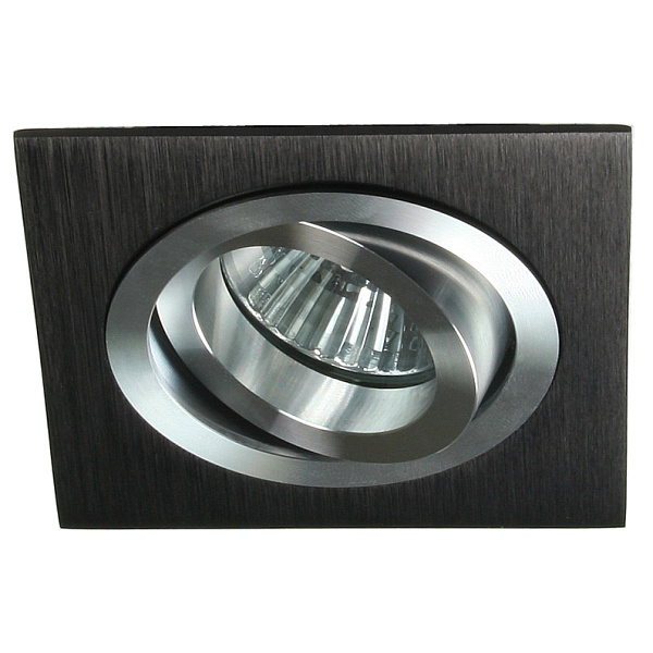 Ua-02 Stb/Al Mr16 Sat Czarny Opr. Uchylna Aluminium Candellux