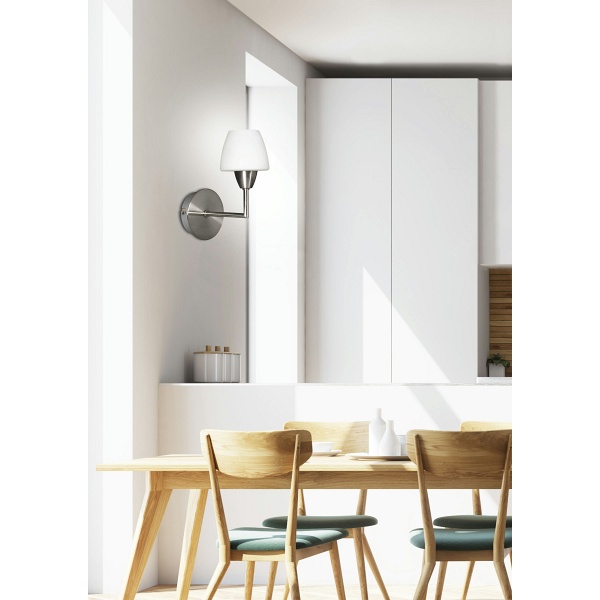 Togo Lampa Kinkiet 1X40W G9 Nikiel Mat Promocja Candellux