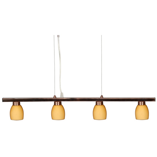 Dakota Zwis 4X40W G9 Miedź Candellux