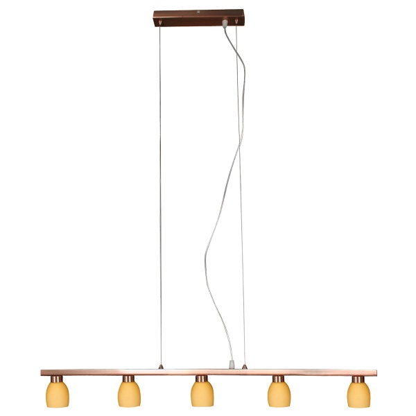 Dakota Zwis 5X40W G9 Miedź Candellux