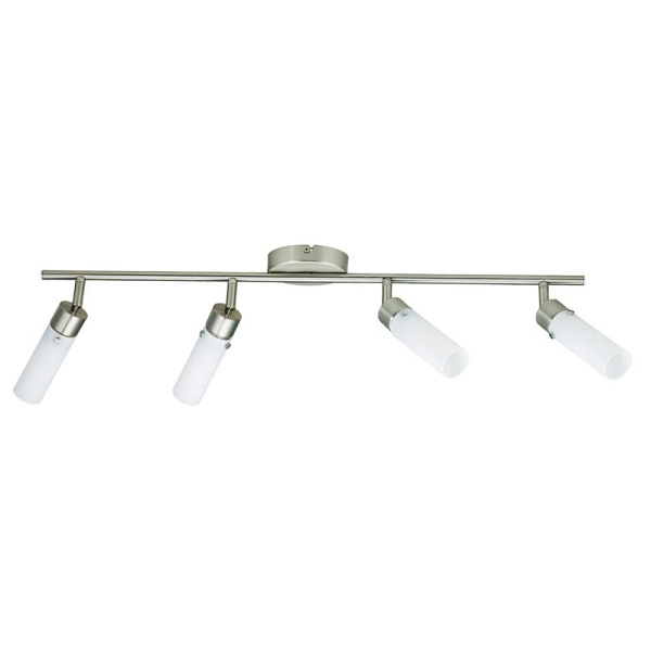 Lampa Concordia Listwa 4X9W E14 Energo Nikiel Mat Candellux