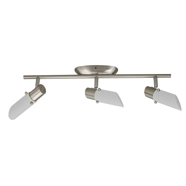 Trendi Listwa 3X9W E14 Energo Nikiel Mat Candellux