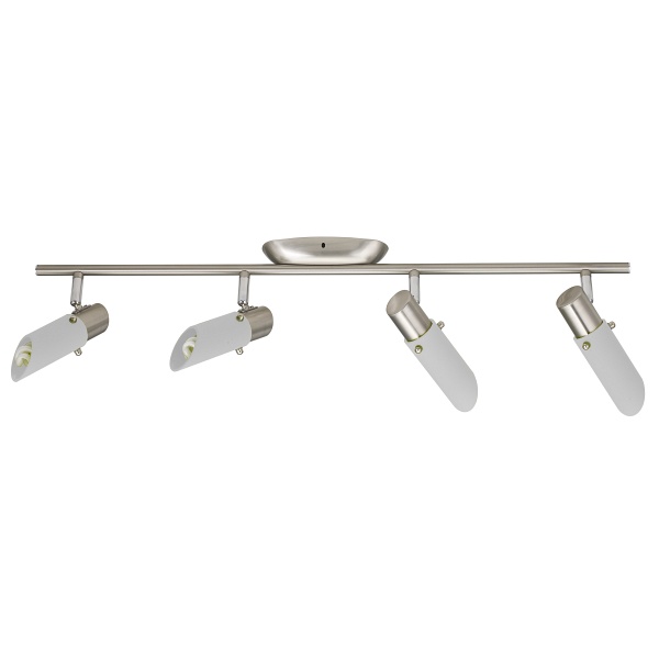 Lampa Trendi Listwa 4X9W E14 Energo Nikiel Mat Candellux