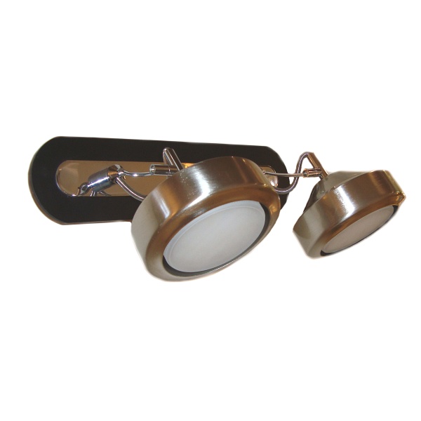 Earth Lampa Sufitowa Listwa 2X9W Gx53 Energo Satyna/Wenge Candellux