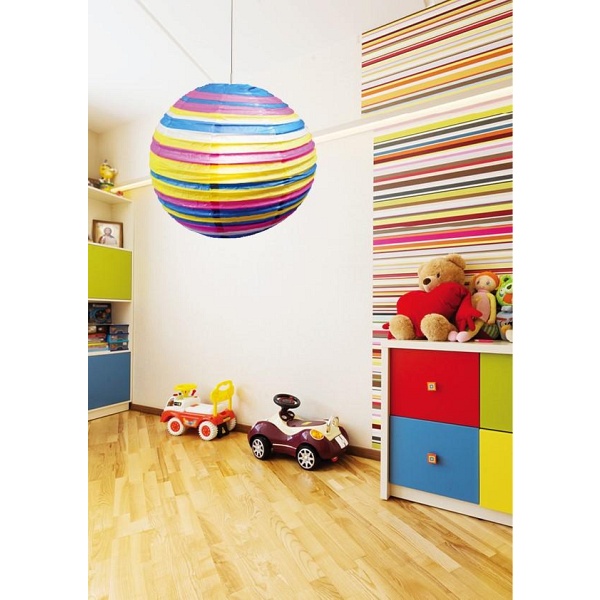 Abażur Papierowy-Kokon 50 Różowo-Niebieski Candellux