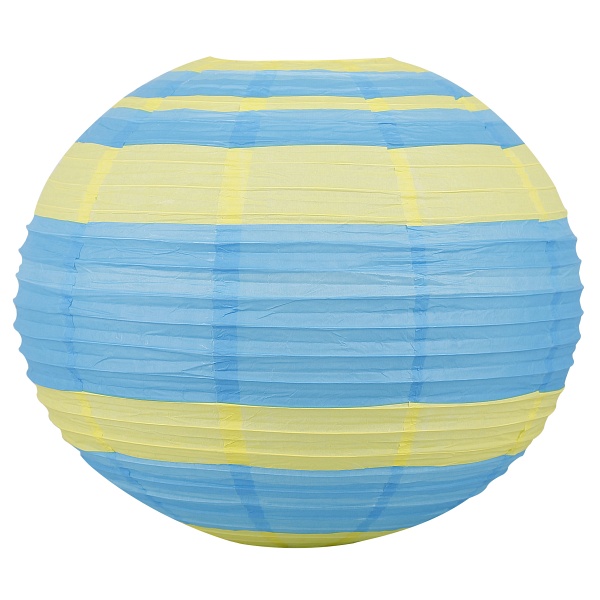 Abażur Papierowy-Kokon 50 Niebiesko-Zielony Candellux