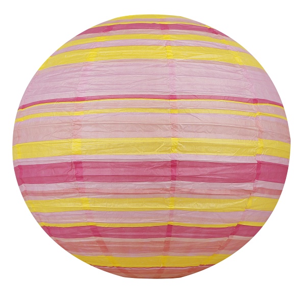 Abażur Papierowy-Kokon 50 Pomarańczowo-Różowy Candellux