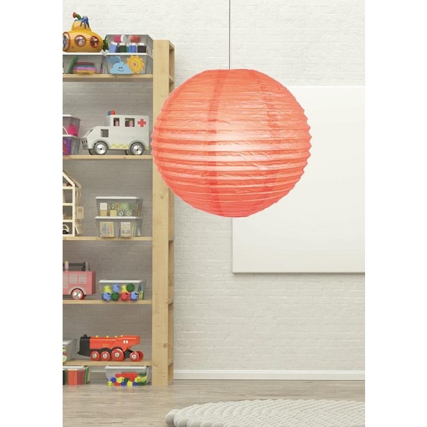 Abażur Papierowy-Kokon 50 Morelowy Candellux