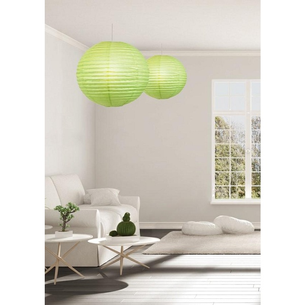 Abażur Papierowy-Kokon 50 Zielony Candellux