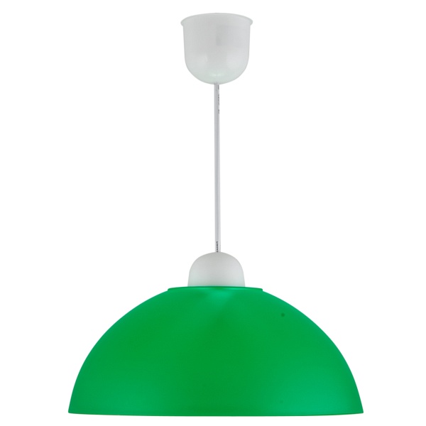 Mika Lampa Wisząca Plastik E27 1X60W Zielony Promocja Candellux